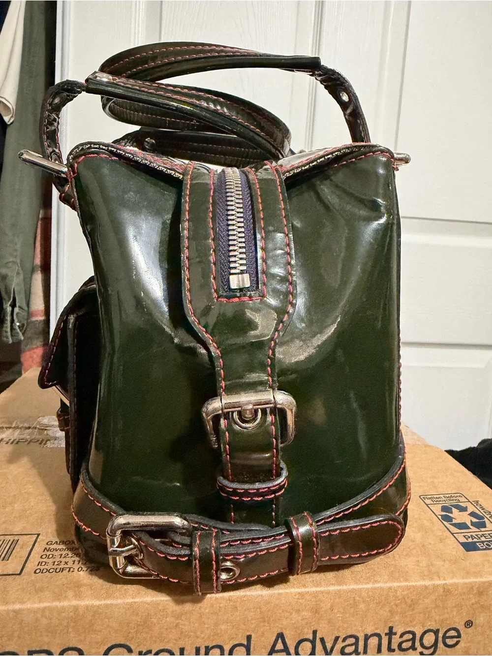 MCM boston bag